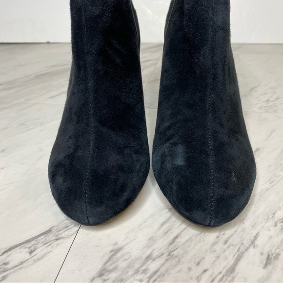 New! Bella Vita Brennan Black Suede Bootie 6.5 WW - Picture 10 of 14